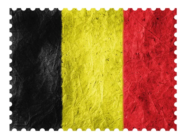 Under belgisk flagg — Stockfoto