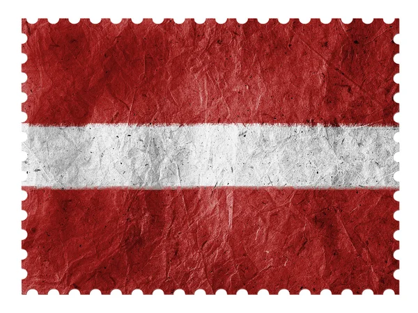 The Latvian flag — Stock Photo, Image