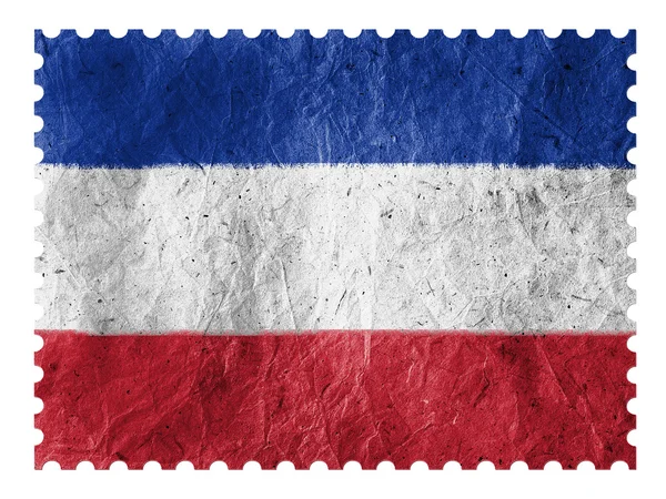 La bandera de Serbia y Montenegro —  Fotos de Stock