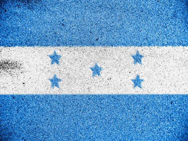 The Honduran flag — Stock Photo, Image