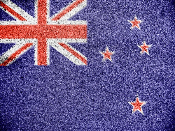 La bandiera della Nuova Zelanda — Foto Stock
