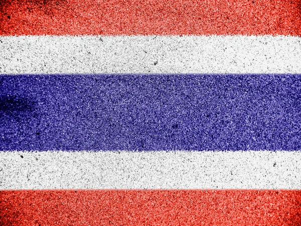 La bandiera thailandese — Foto Stock