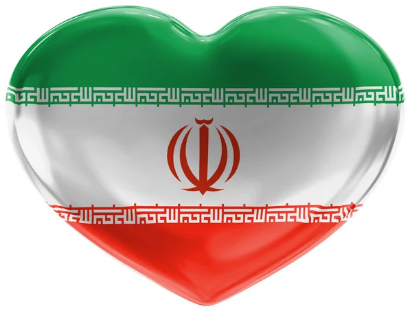 The Iranian flag — Stock Photo, Image