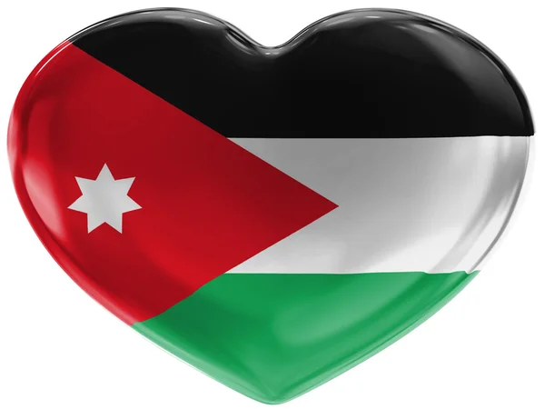 The Jordanian flag — Stock Photo, Image