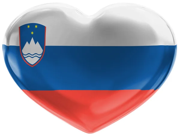 La bandera de Eslovenia — Foto de Stock