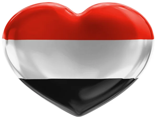 The Yemeni flag — Stock Photo, Image