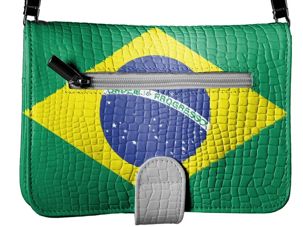 De Braziliaanse vlag — Stockfoto