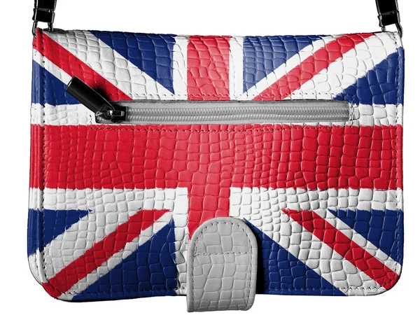 Die britische Flagge — Stockfoto