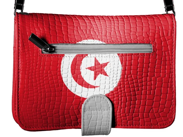 Bandeira de Tunis — Fotografia de Stock