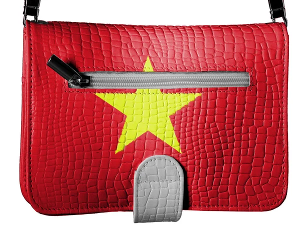 Die vietnamesische Flagge — Stockfoto