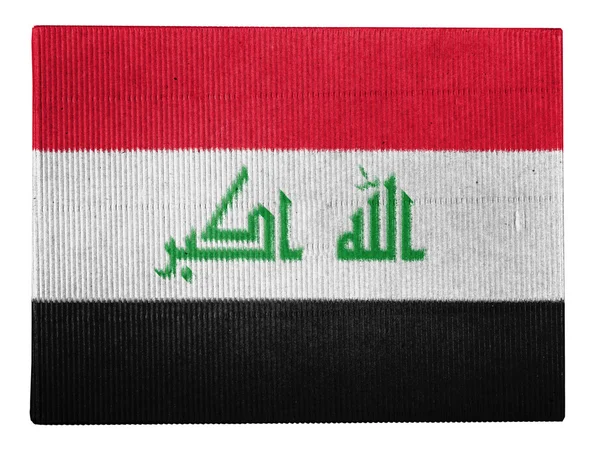 Irak bayrağı — Stok fotoğraf