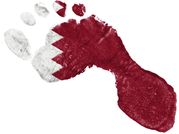 The Qatari flag — Stock Photo, Image