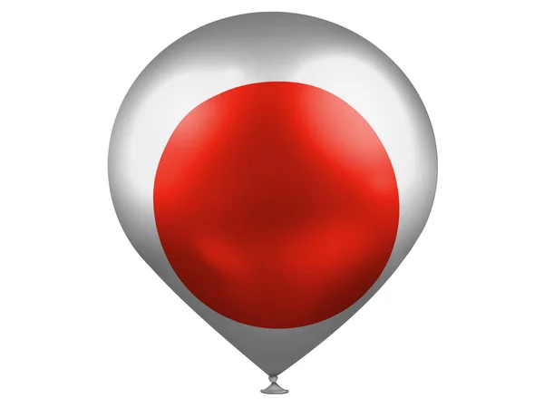 The Japan flag — Stock Photo, Image