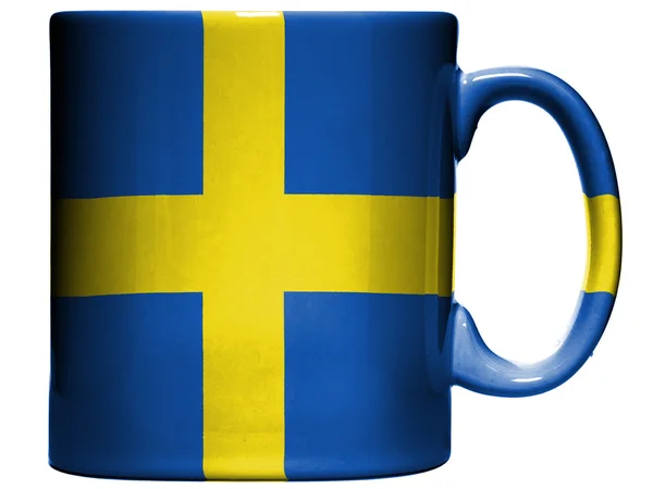 The Swedish flag — Stock Photo, Image