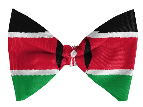 Флаг Кении на бабочке — стоковое фото