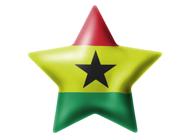 Gana bayrağı — Stok fotoğraf