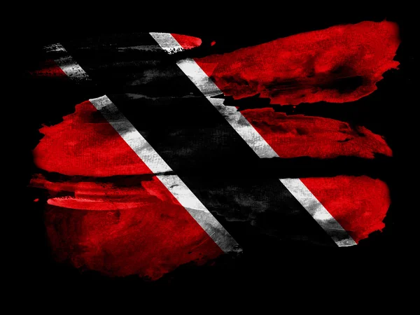 Trinidad und Tobago Flagge — Stockfoto