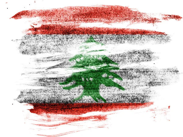 La bandera libanesa —  Fotos de Stock