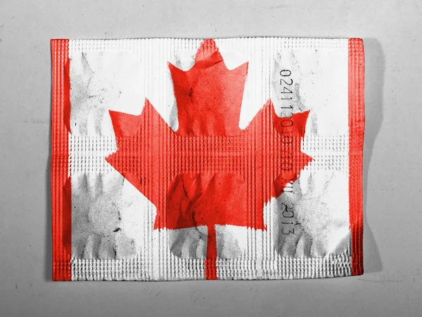 The Canadian flag — Stock Photo, Image