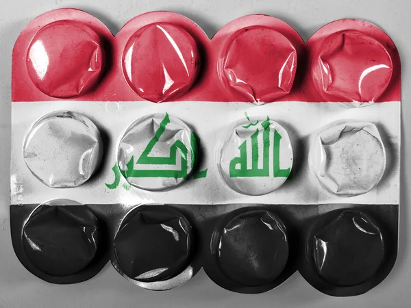 La bandera iraquí —  Fotos de Stock