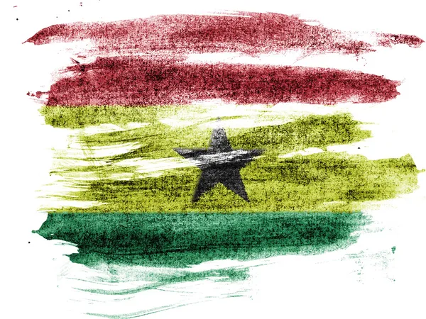 The Ghana flag — Stock Photo, Image