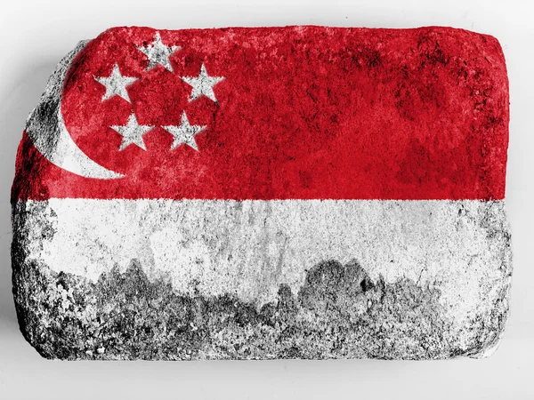 La bandera de Singapur —  Fotos de Stock