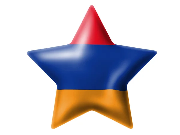 The Armenian flag — Stock Photo, Image