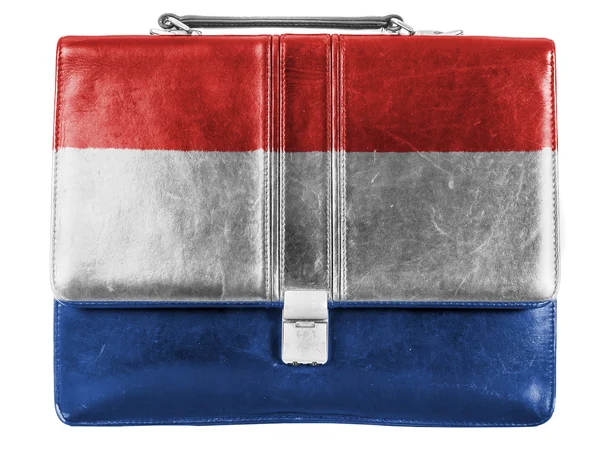 Die niederländische Flagge — Stockfoto