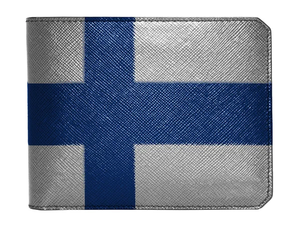 The Finnish flag — Stock Photo, Image