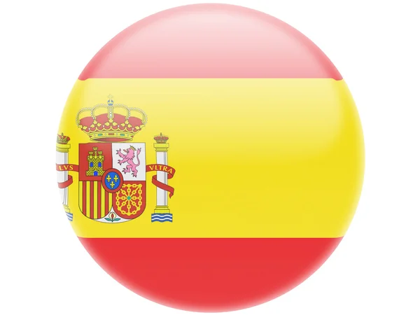 Die spanische Flagge — Stockfoto