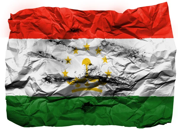 The Tajik flag — Stock Photo, Image