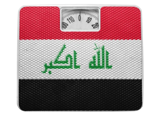 The Iraqi flag — Stock Photo, Image