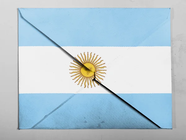 The Argentine flag — Stock Photo, Image