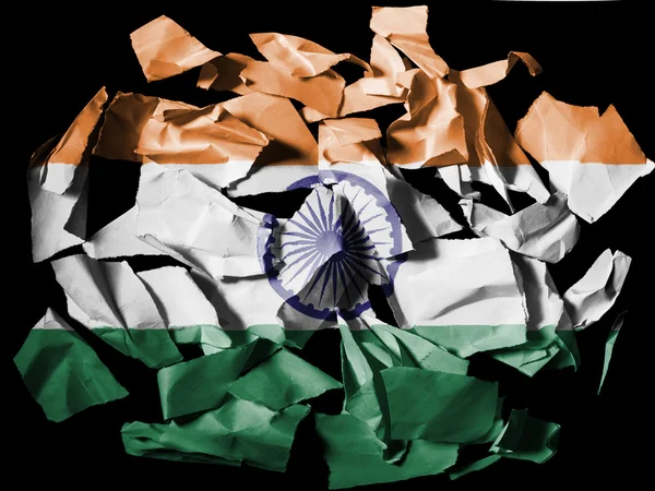 Індійська прапор — стокове фото