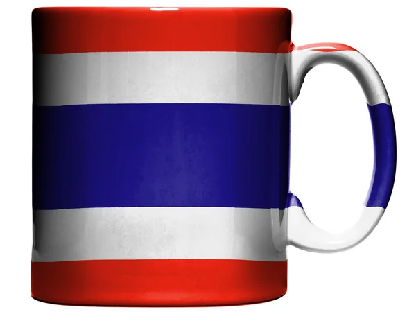 Die thailändische Flagge — Stockfoto