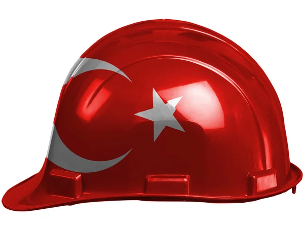 Die türkische Flagge — Stockfoto