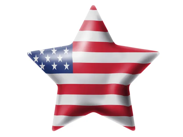 Usa flaggan — Stockfoto