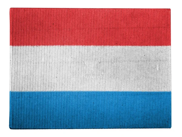 La bandera de Luxemburgo — Foto de Stock