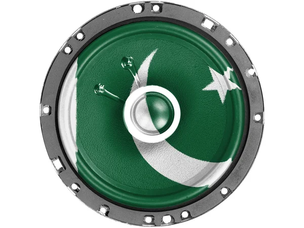 The Pakistani flag — Stock Photo, Image