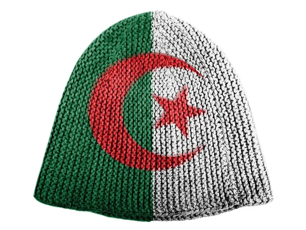 The Algerian flag — Stock Photo, Image