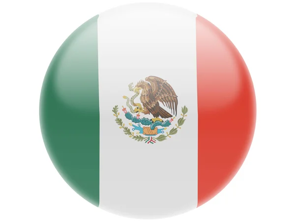 The Mexican flag — Stock Photo, Image