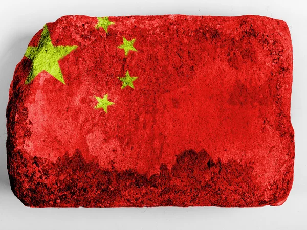 Die chinesische Flagge — Stockfoto