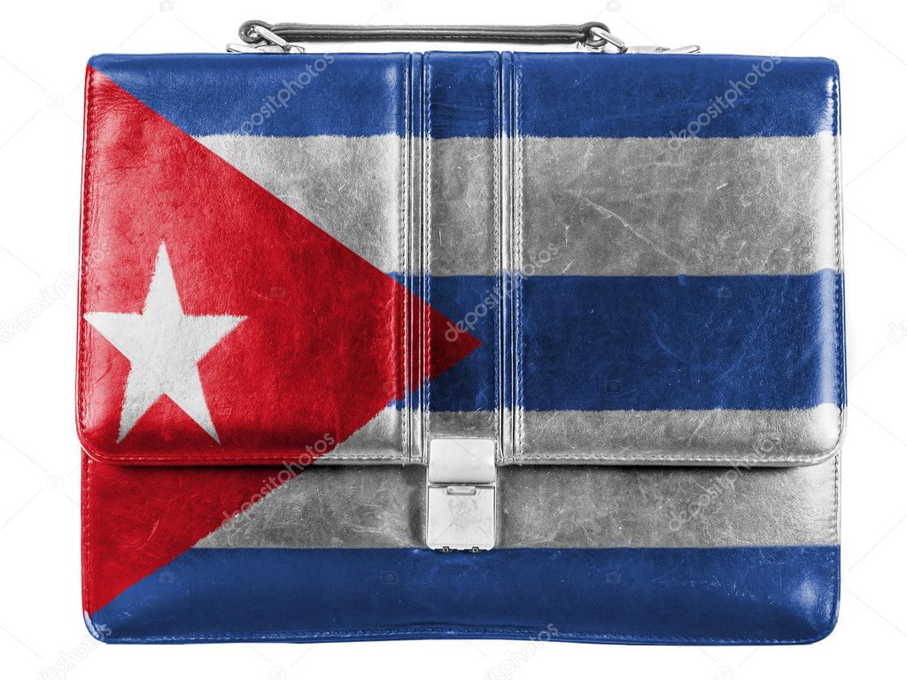 The Cuban flag