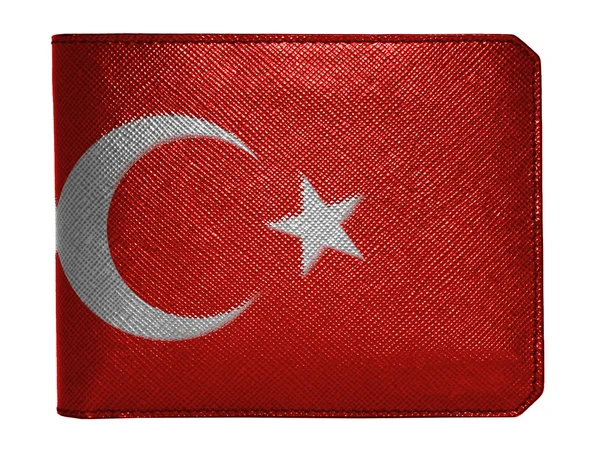 Die türkische Flagge — Stockfoto