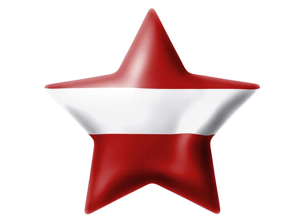 La bandera de Letonia —  Fotos de Stock