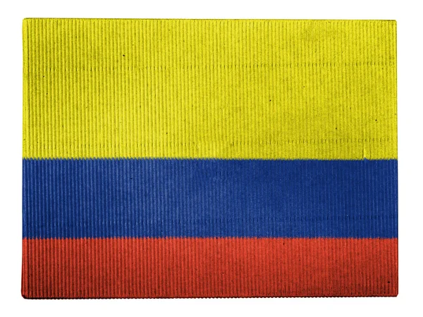 La bandera colombiana — Foto de Stock