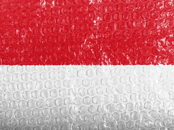 Die indonesische Flagge — Stockfoto