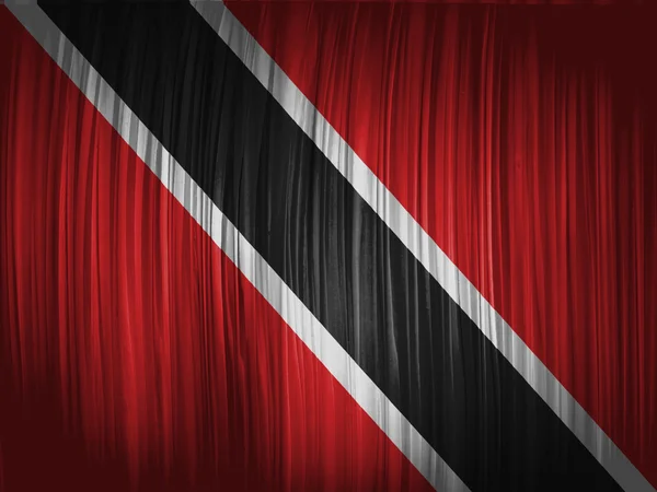 Bandeira de Trinidad e Tobago — Fotografia de Stock