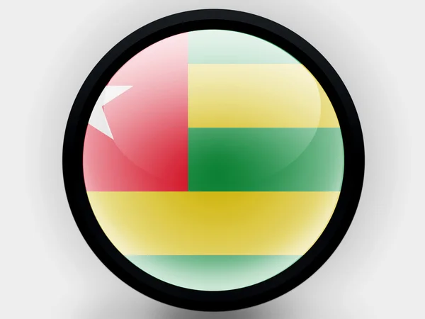 Togo flag — Stock Photo, Image