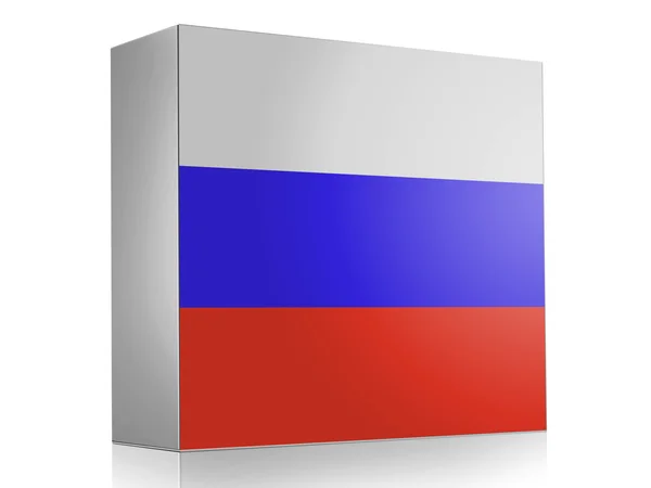 The Russian flag — Stock Photo, Image